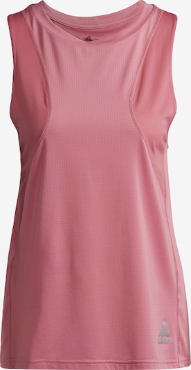 ADIDAS PERFORMANCE Sporttop 'Own the Run' in grau / rosa, Produktansicht