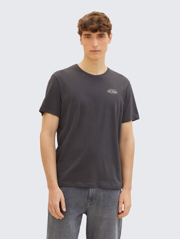 TOM TAILOR T-Shirt in Grau: Vorderseite