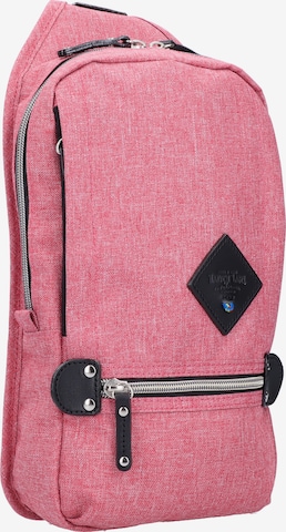 Harvest Label Crossbody Bag 'Takao ' in Pink