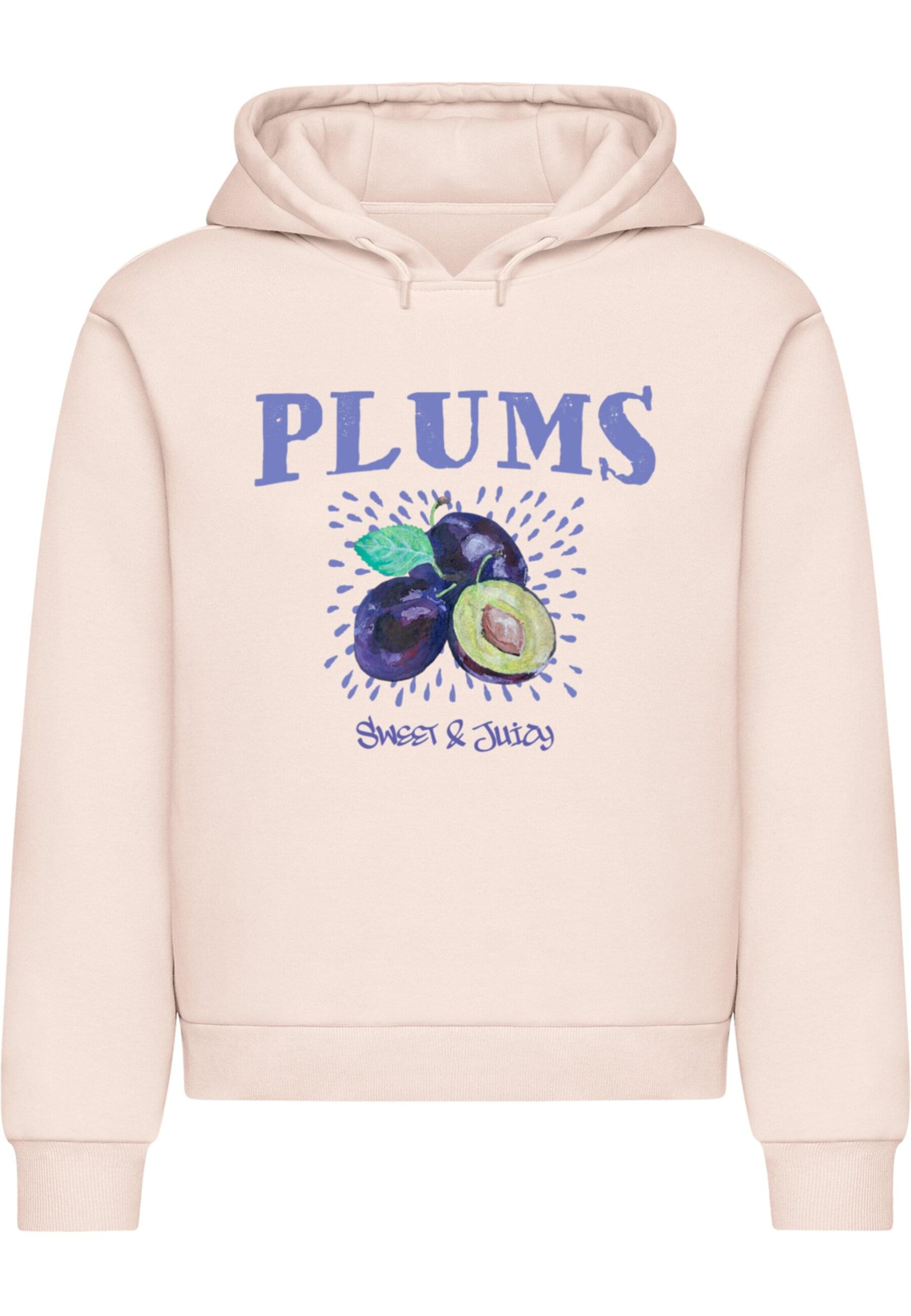 Merchcode Sweatshirt 'Plums' in Pink: front