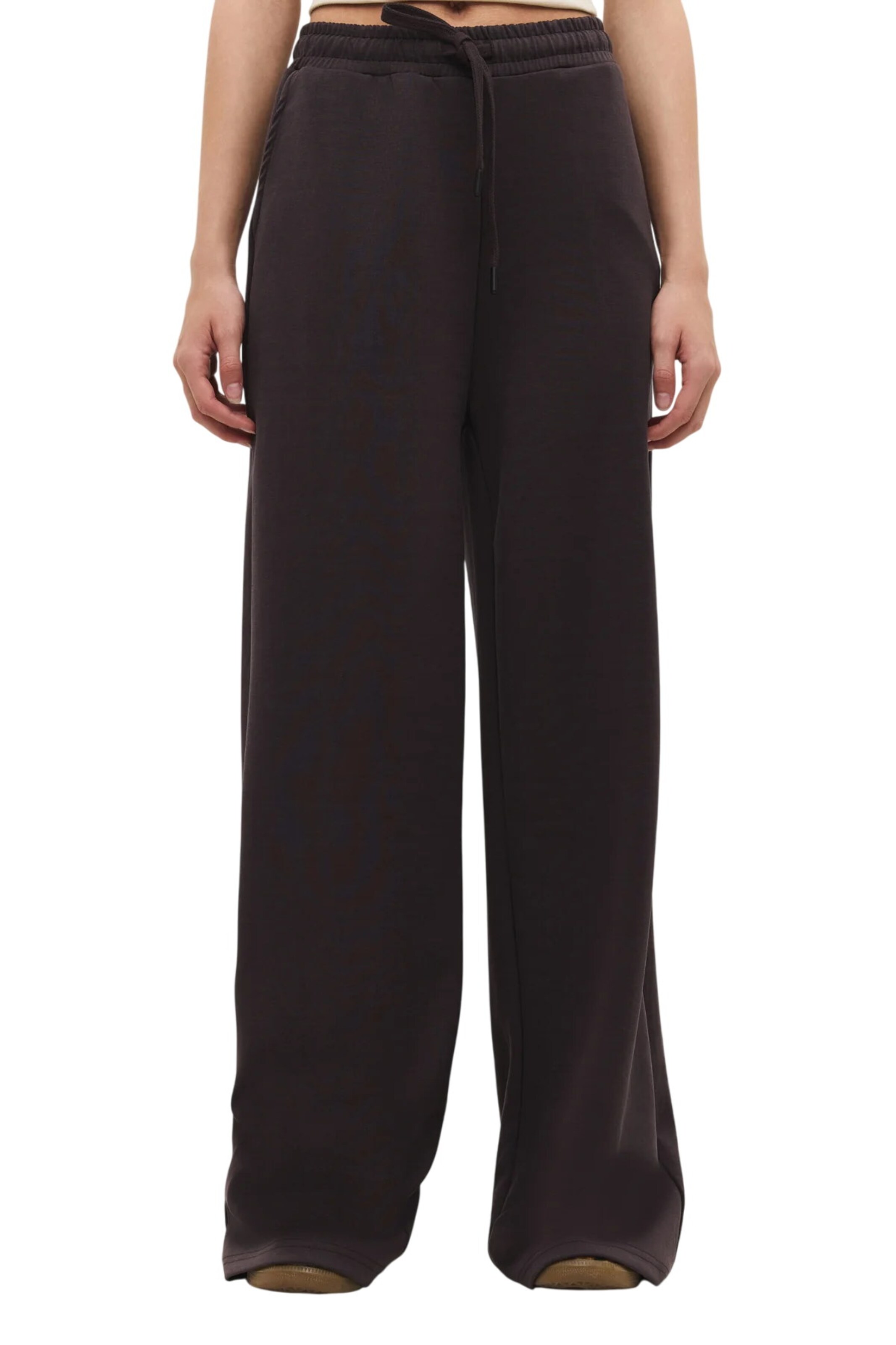 Regular Pantalon No Matter What en marron : devant