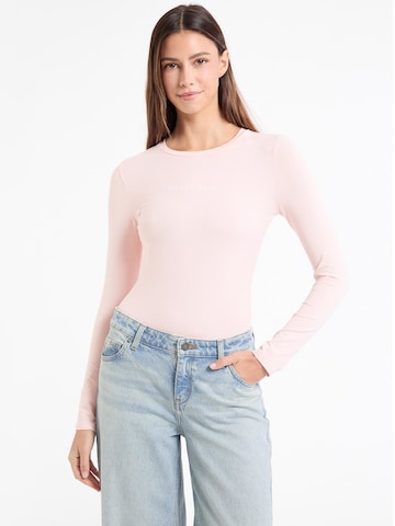 GUESS Shirtbody in Pink: Vorderseite