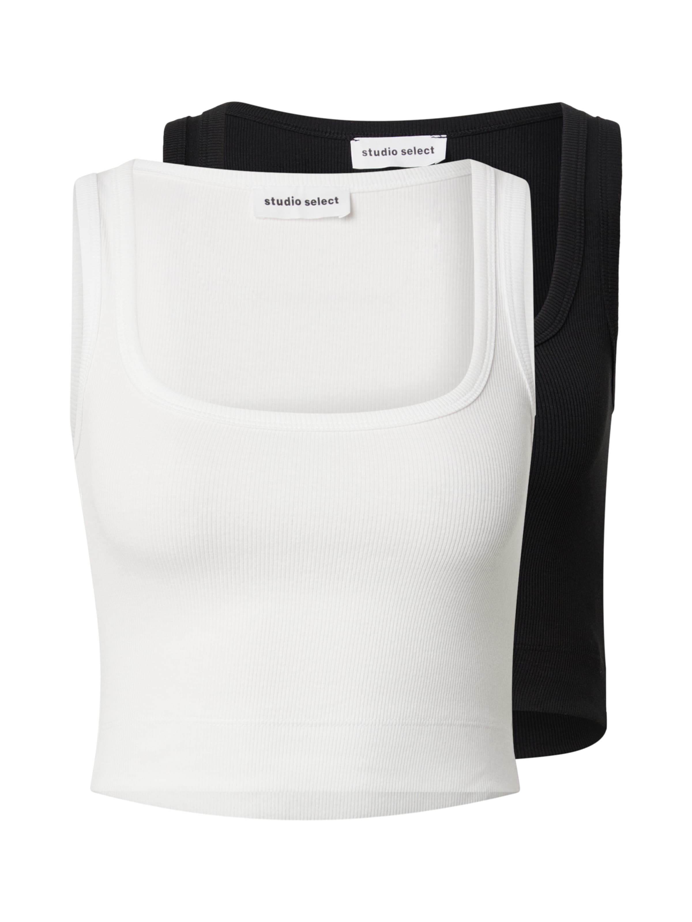 studioselect Top 'Delia' in Schwarz: Vorderseite
