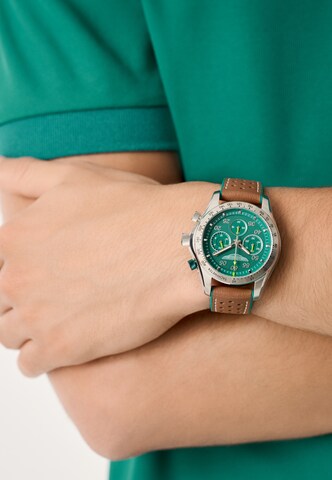 Montre à affichage analogique ' SGT W ' Aston Martin en marron : devant