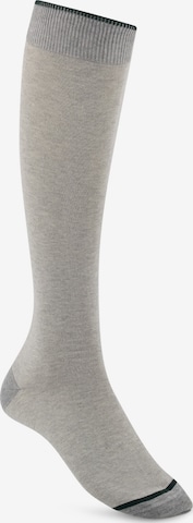 Boggi Milano Socken in Grau: Vorderseite