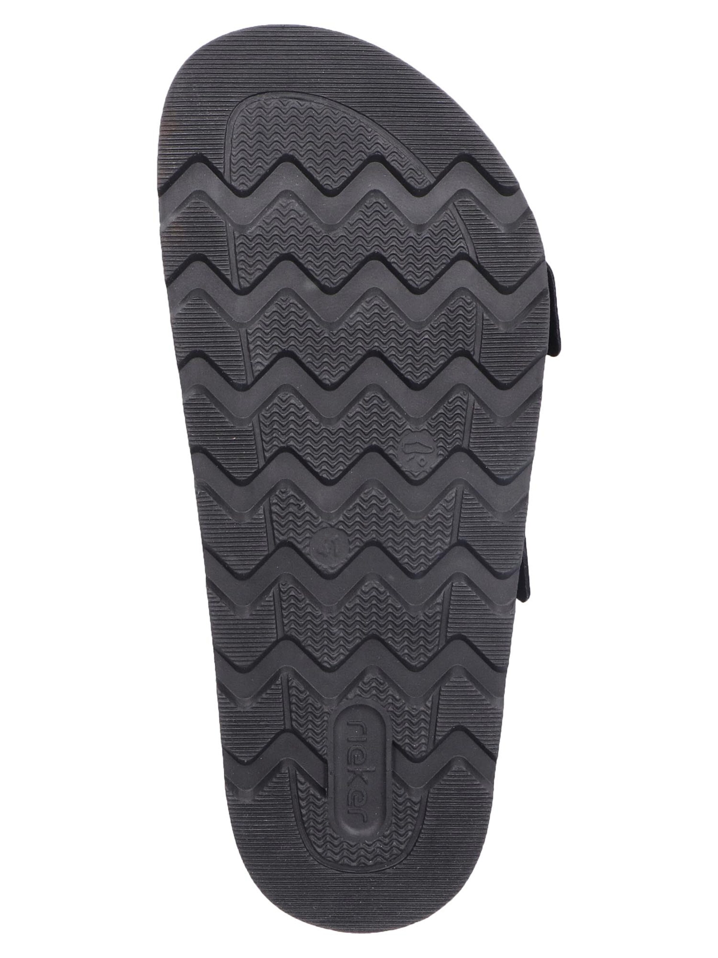 Rieker Mules 'Lifestyle' in Black