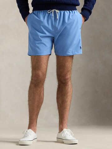 Polo Ralph Lauren Badeshorts 'Traveler' i blå: forside