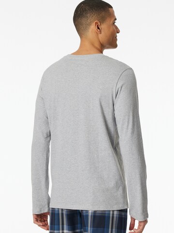 T-Shirt 'Mix + Relax' SCHIESSER en gris