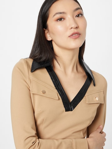 Karen Millen Shirt in Beige