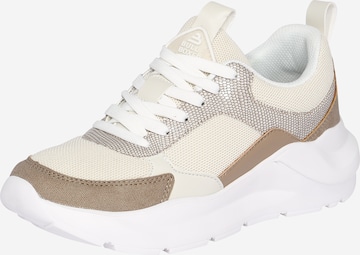 BULLBOXER - Zapatillas deportivas bajas en beige: frente