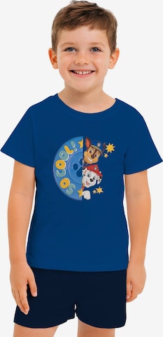 PAW Patrol Schlafanzug 'So Cool' in Blau: Vorderseite