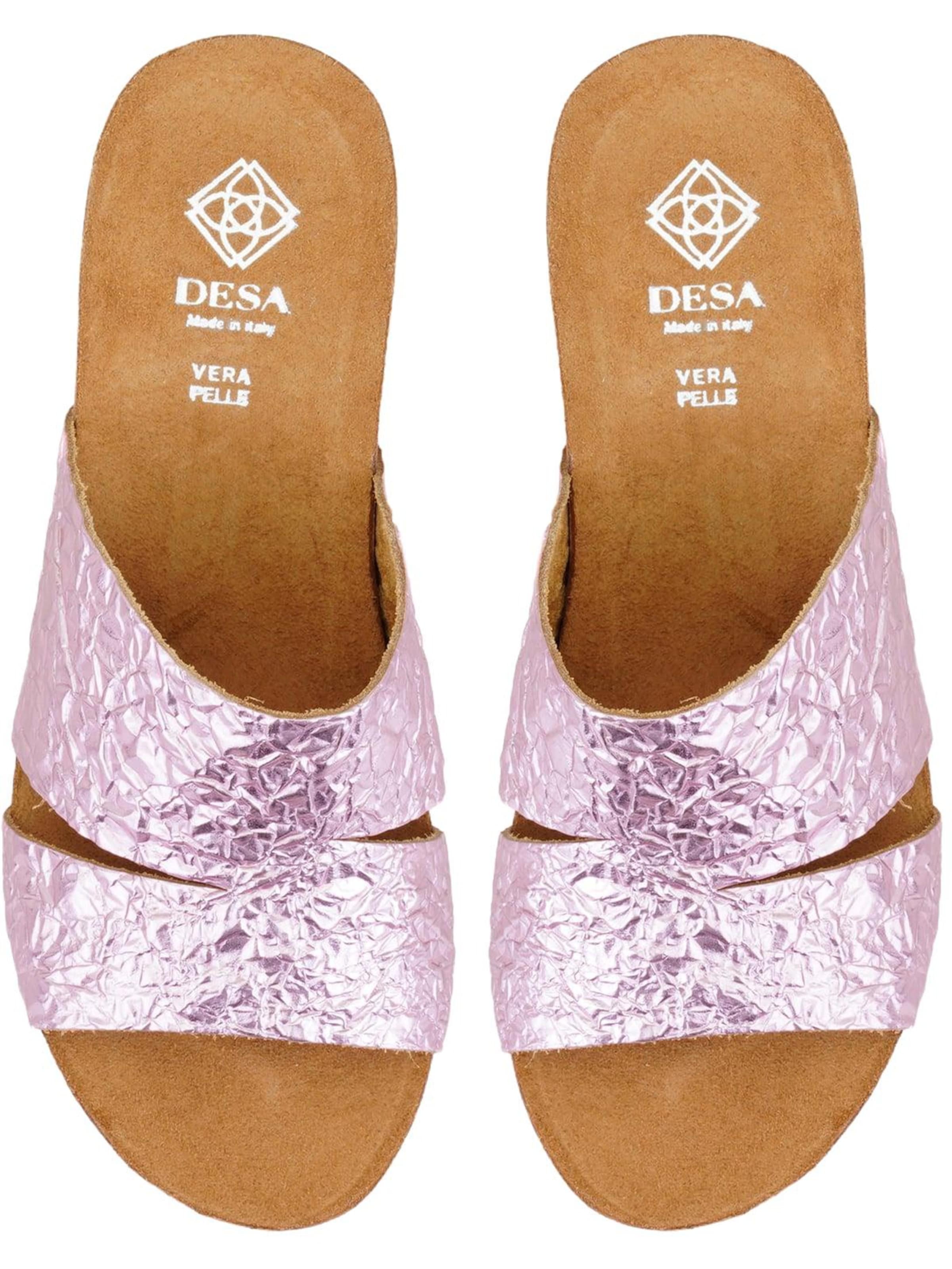 Desa - Zapatillas de casa 'Hausschuhe' en rosa