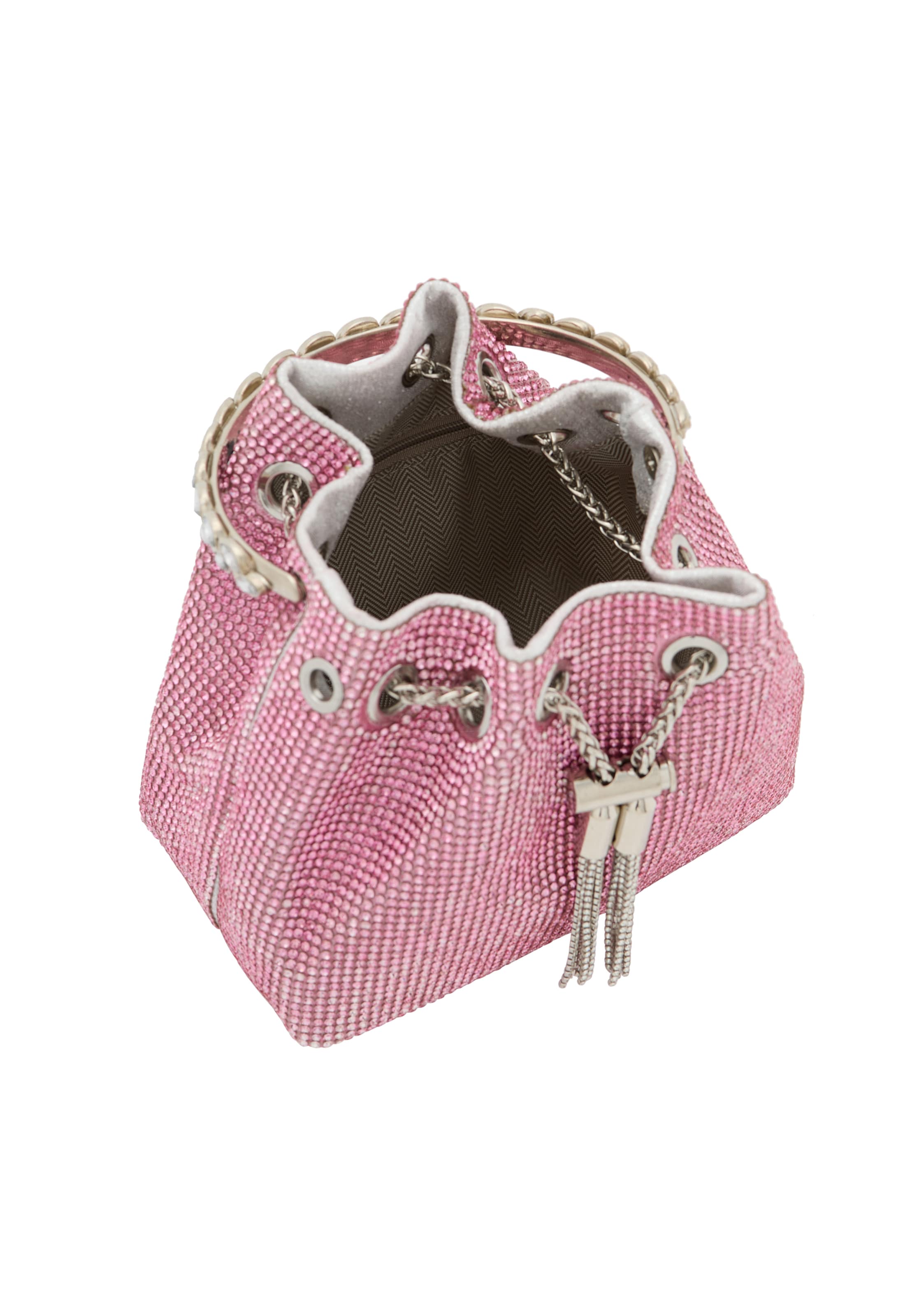 faina Τσάντα πουγκί σε ροζ