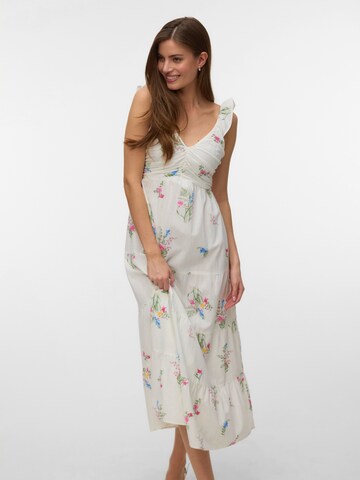 VERO MODA Kjole 'VMDICTHE' i hvid