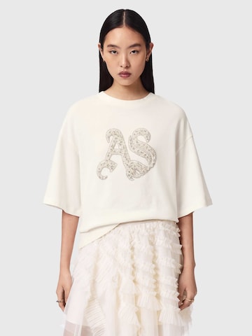 AllSaints Μπλουζάκι 'ICON AMELIE' σε λευκό: μπροστά