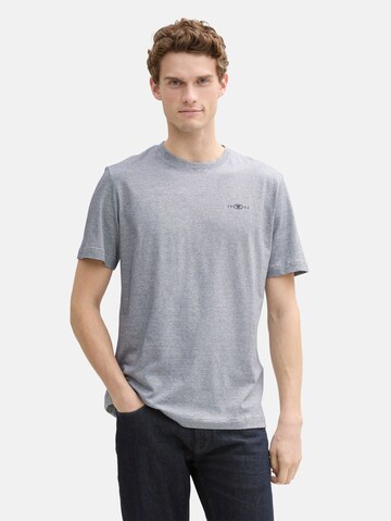 TOM TAILOR Shirt in Blauw: voorkant