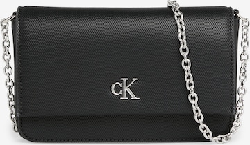 Sac à bandoulière Calvin Klein Jeans en noir : devant