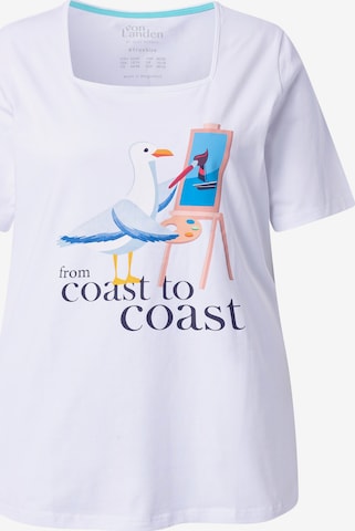 Ulla Popken Shirt in Mischfarben: Vorderseite