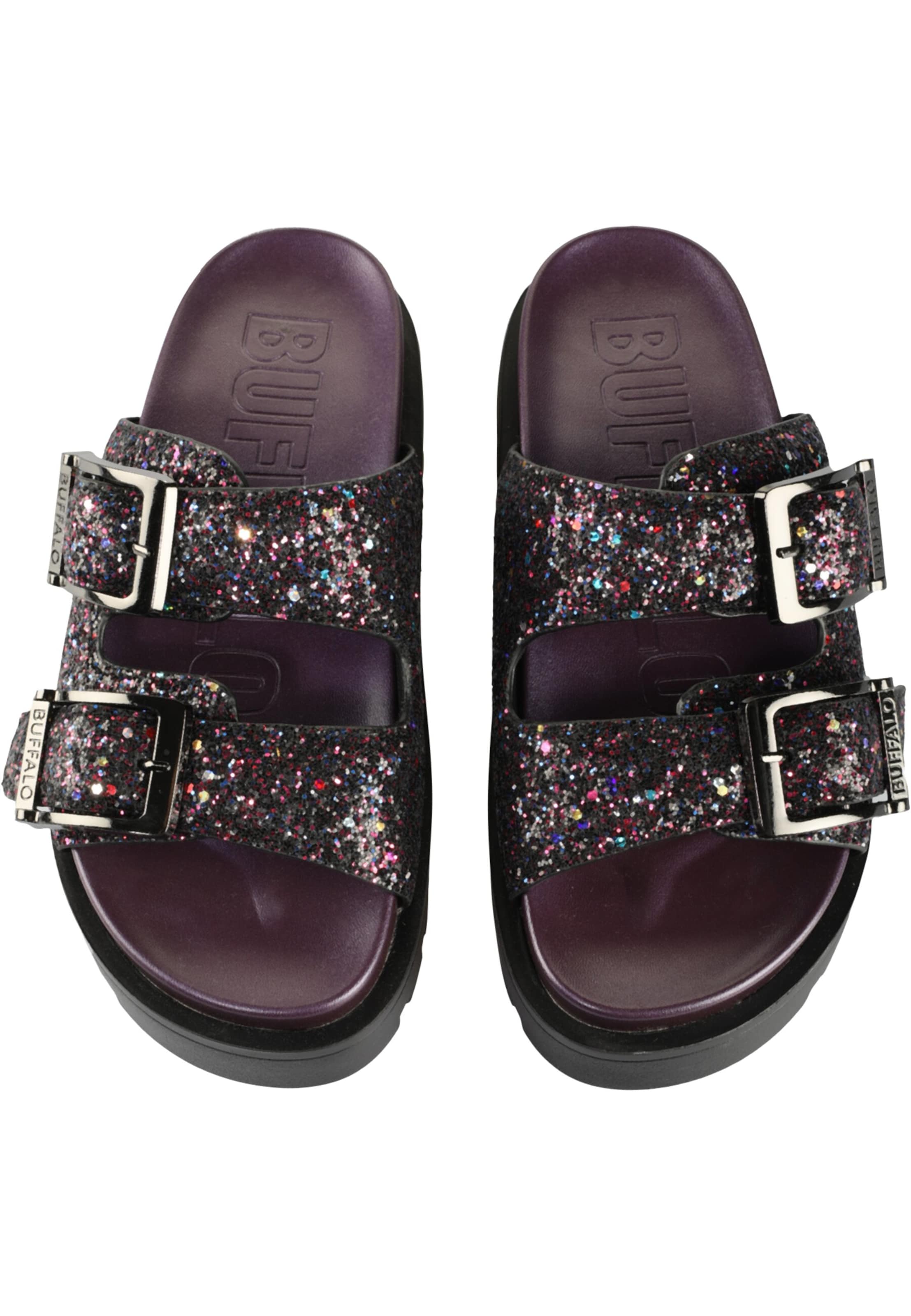 BUFFALO Pantofle 'RAYA ARI' – fialová