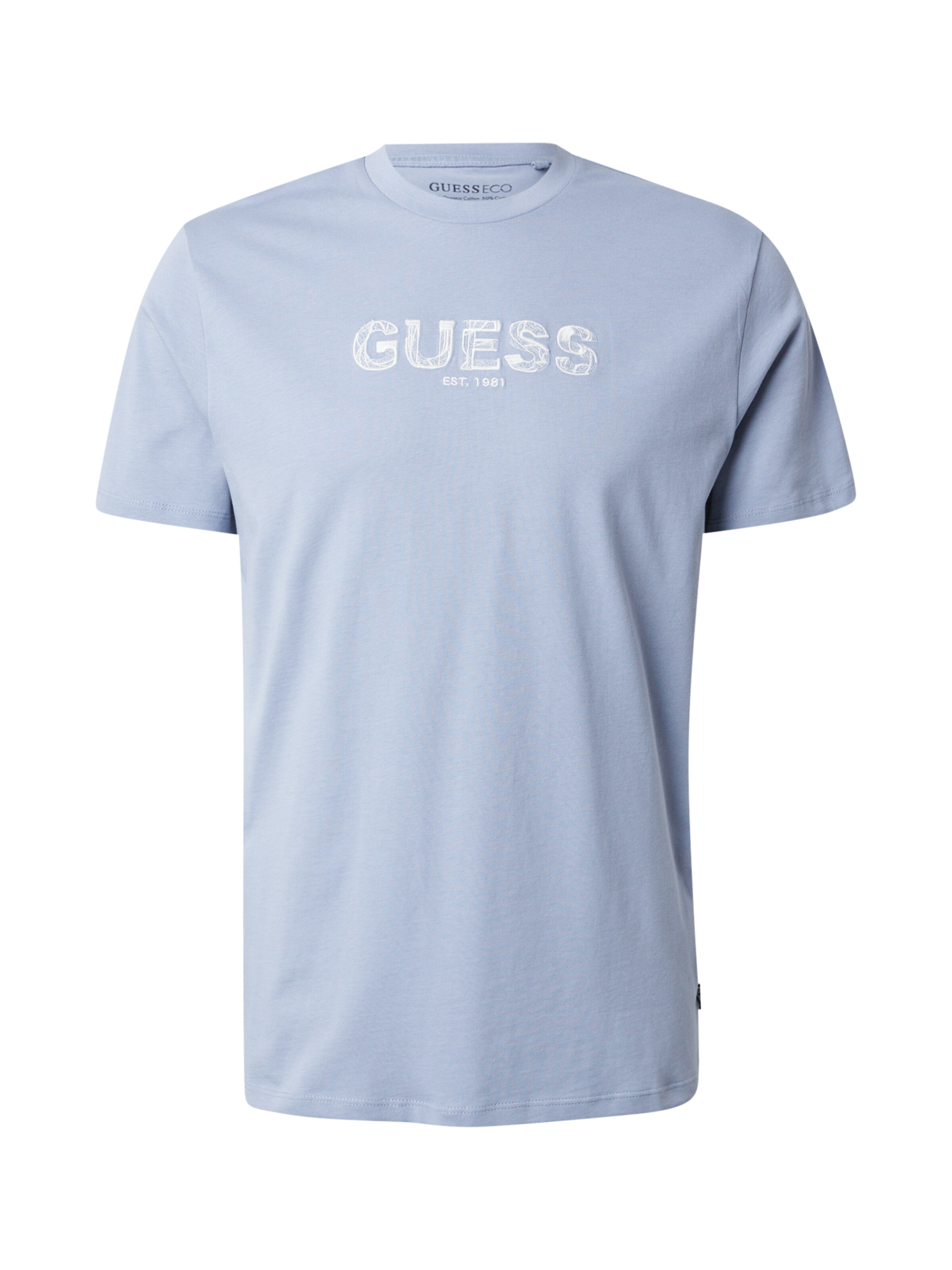 GUESS - Camisa em azul: frente