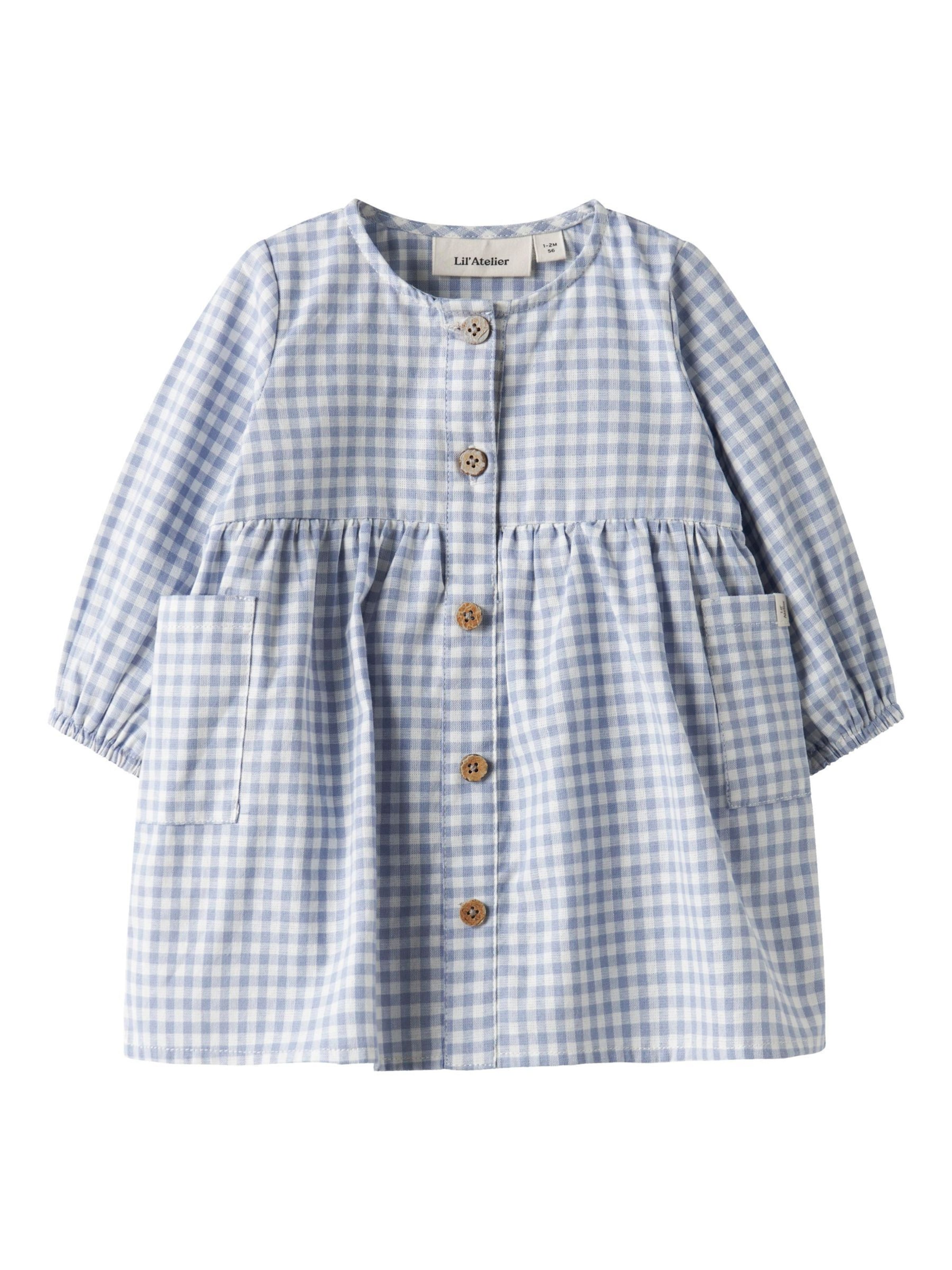 Lil'Atelier Kjole i blå: forside