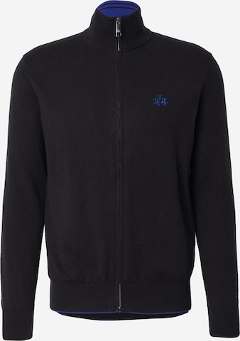 La Martina Вязаная кофта в Черный: спереди