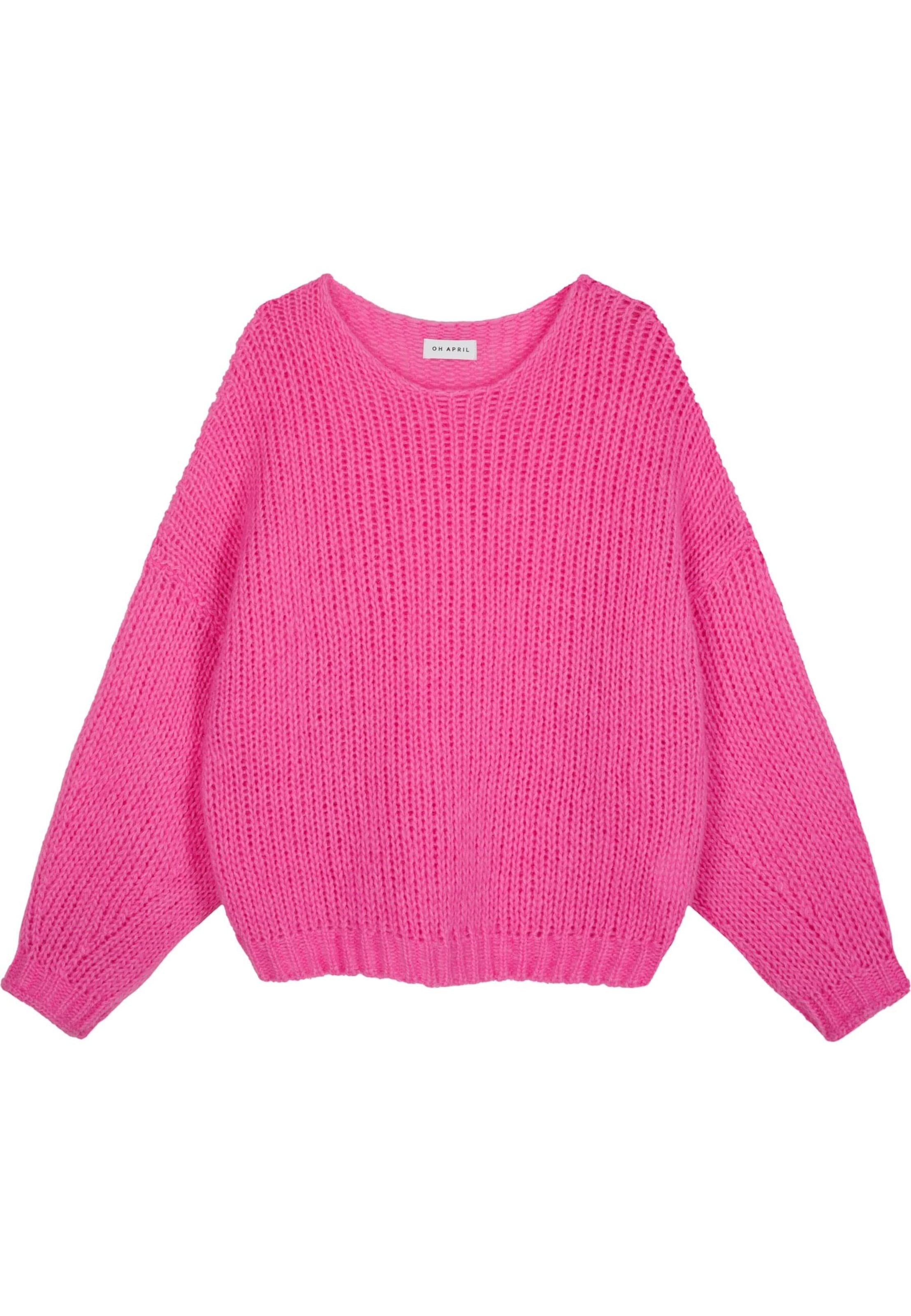 OH APRIL Πουλόβερ 'Safa' σε ροζ: μπροστά