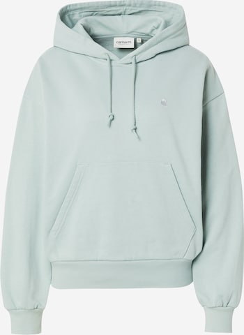 Carhartt WIP - Sweatshirt 'Casey' em verde: frente