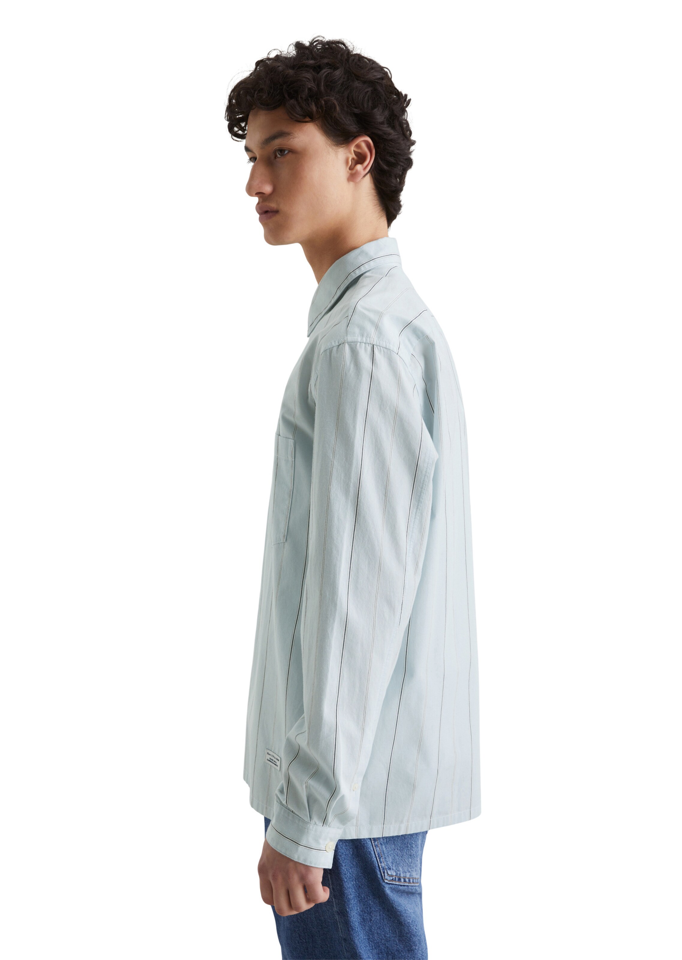 Marc O'Polo DENIM Comfort fit Button Up Shirt in Blue