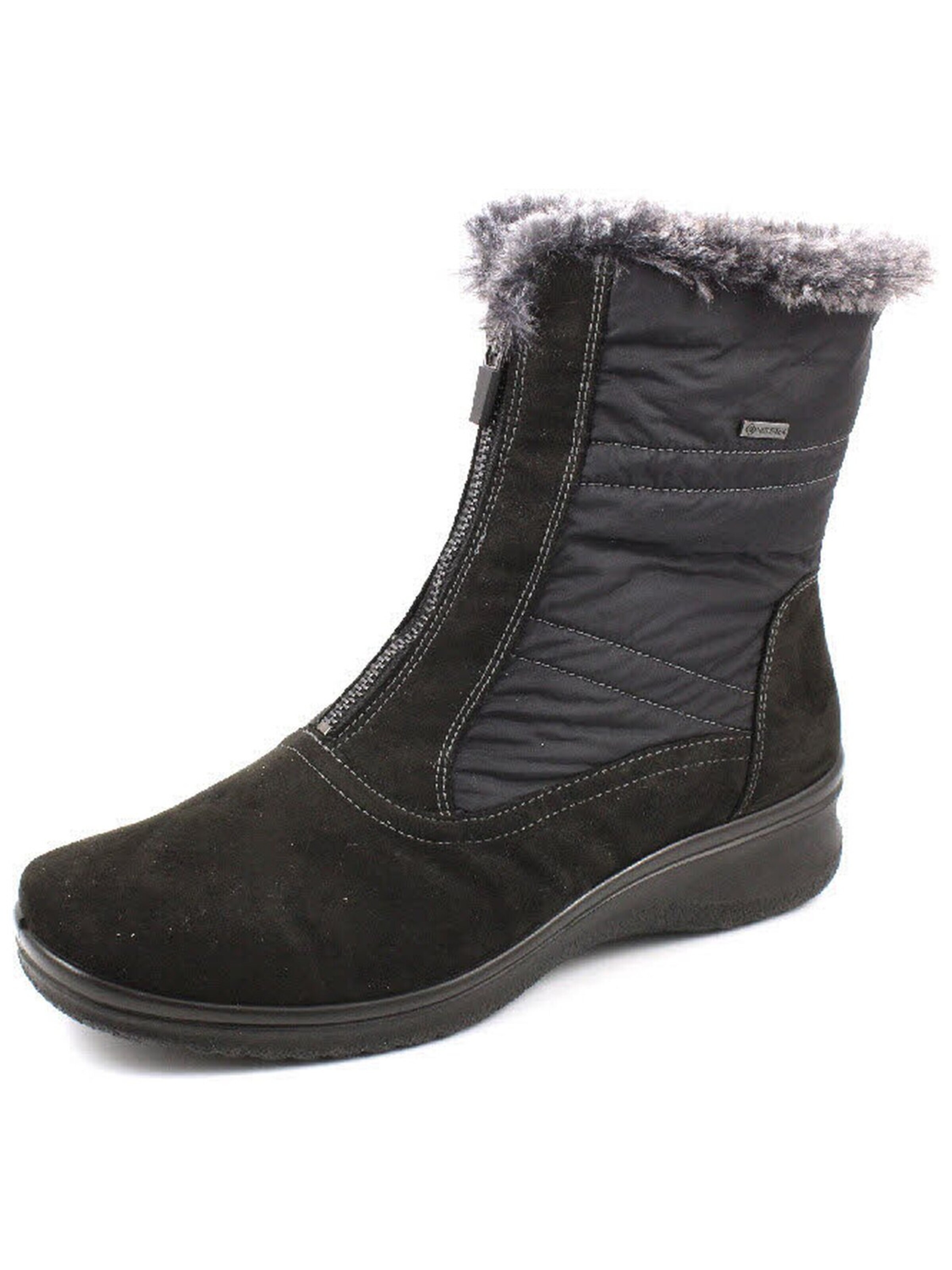 ARA - Botas 'Winterstiefel Damen 12-48530-05 Leder-Mix in schwarz' en negro: frente