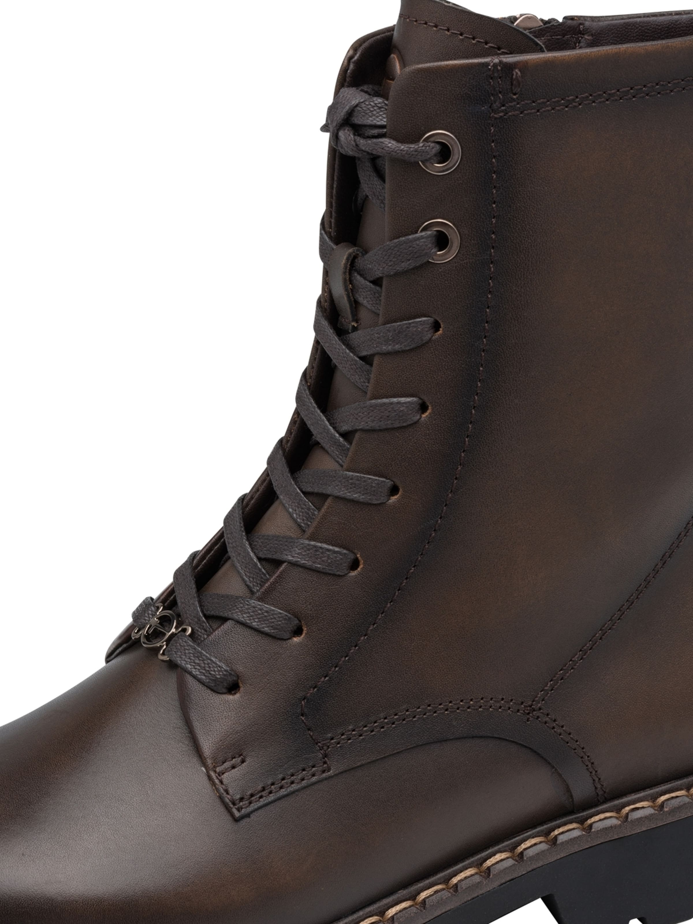 Bottines à lacets Tamaris en marron