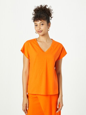 b.young - Camiseta 'PANDINNA' en naranja: frente