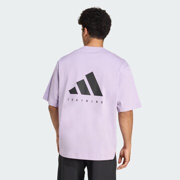 T-Shirt fonctionnel 'Power' ADIDAS PERFORMANCE en violet : devant
