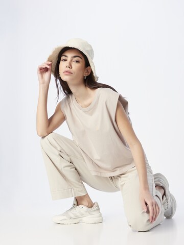 ARMEDANGELS Top 'Madia' (GOTS) in Beige