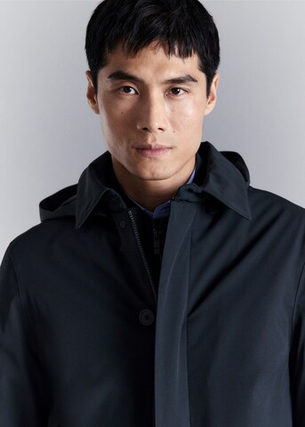 MANGO MAN Between-Season Jacket 'Elio' in Blue