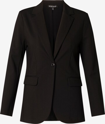 BASE LEVEL CURVY Blazer in Schwarz: predná strana