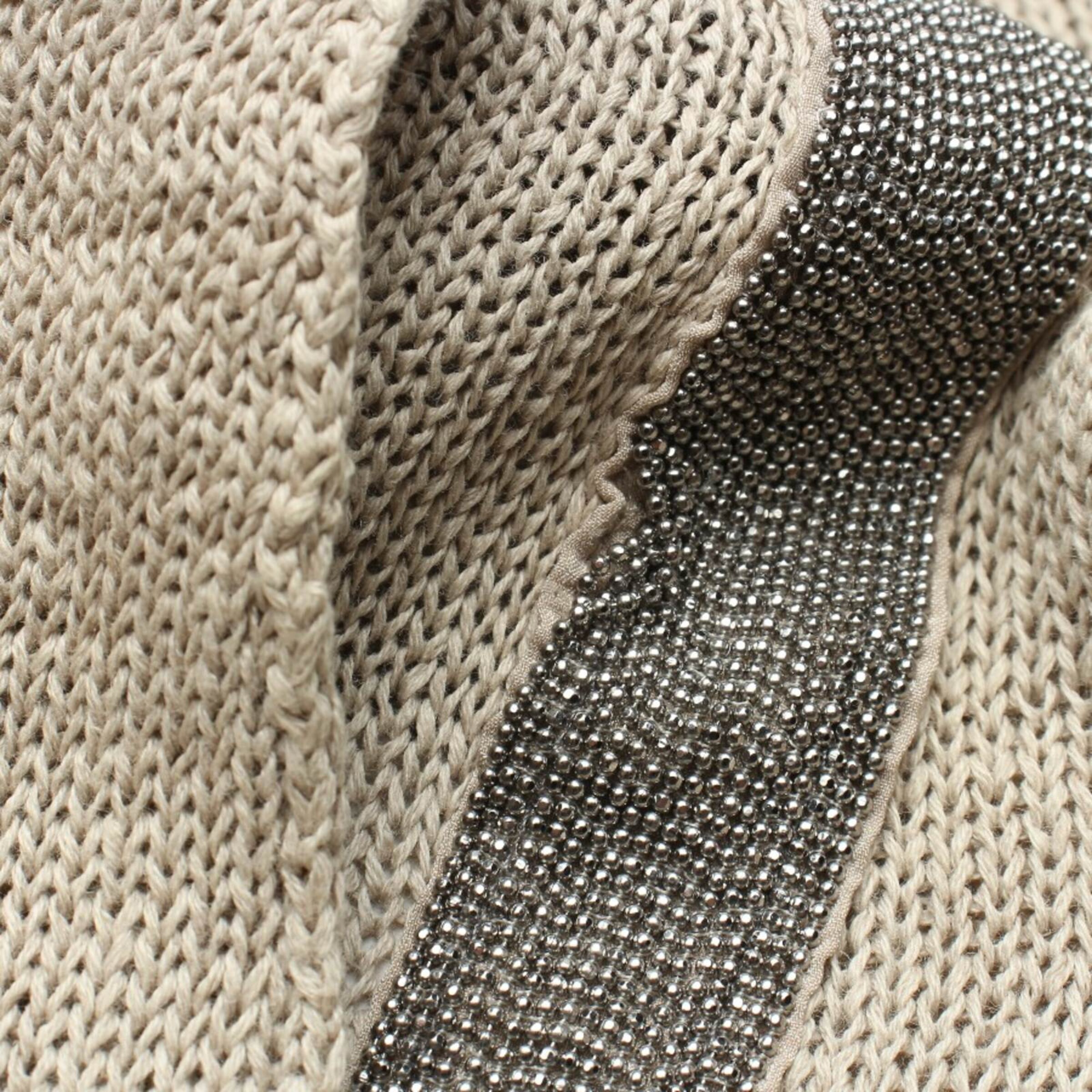Brunello Cucinelli Pullover / Strickjacke M in Weiß