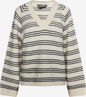 DreiMaster Vintage Sweater 'Incus' in Beige: front