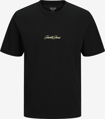 Jack & Jones Plus - Camiseta 'JORCASSIS' en negro: frente