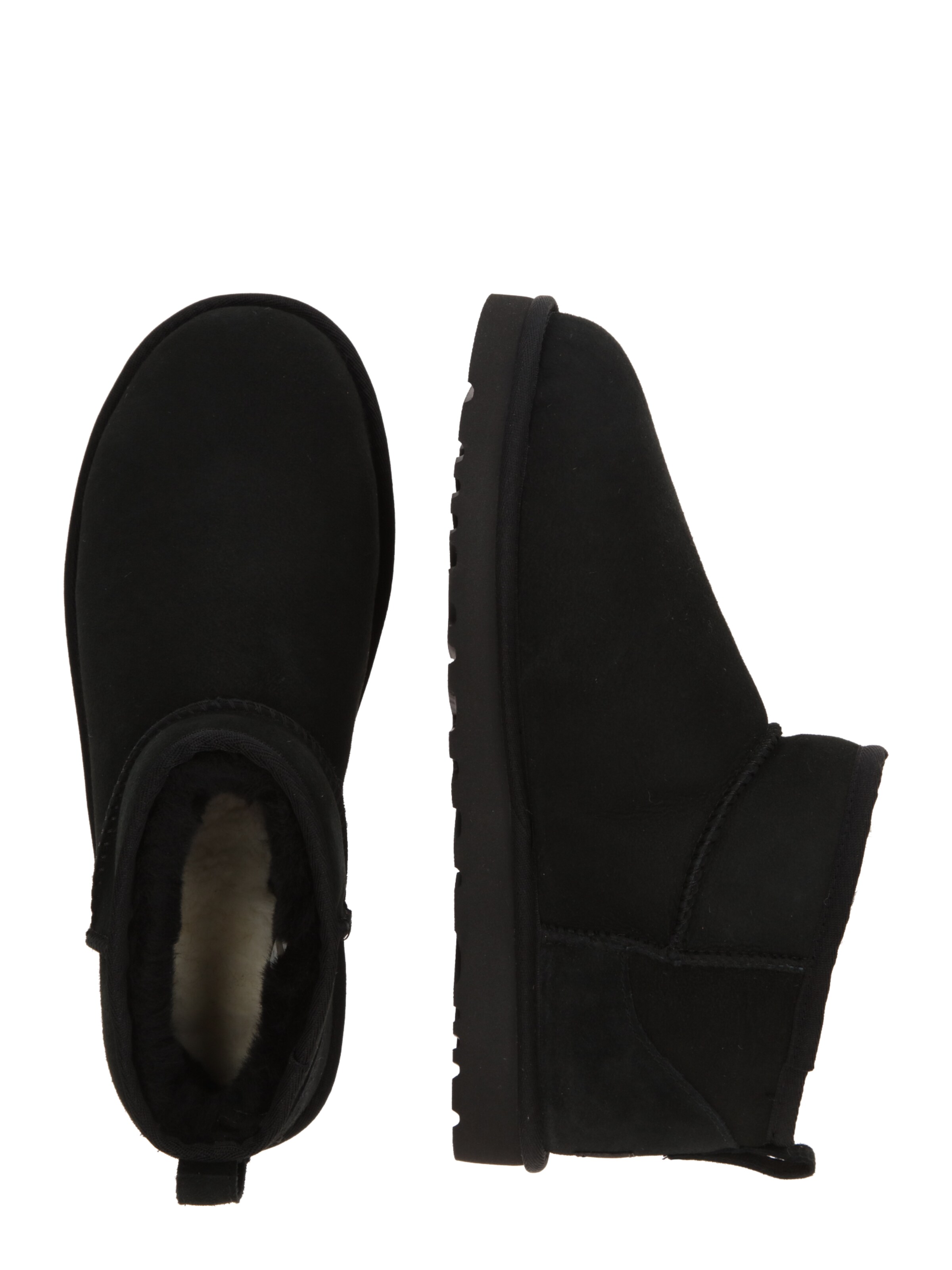UGG Botki 'Classic Ultra Mini' w kolorze czarny