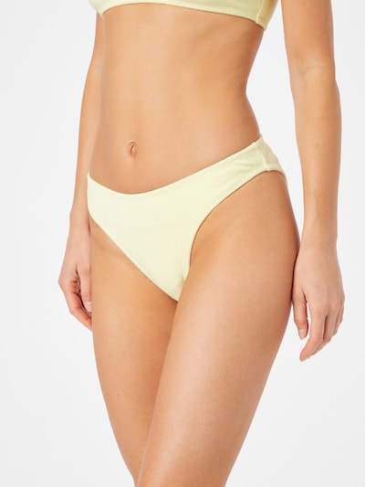 Public Desire Spodní díl plavek - pastelově žlutá, Model/ka