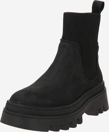 Apple of Eden - Botas Chelsea 'DAPHNE' en negro: frente