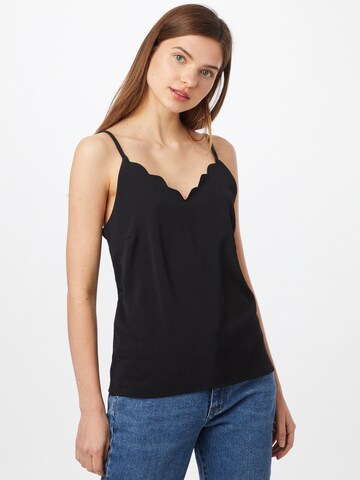 ABOUT YOU Top 'Tela' in Black: front