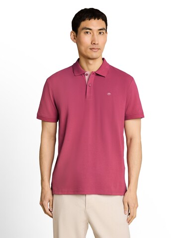 TOM TAILOR Poloshirt in Pink: Vorderseite