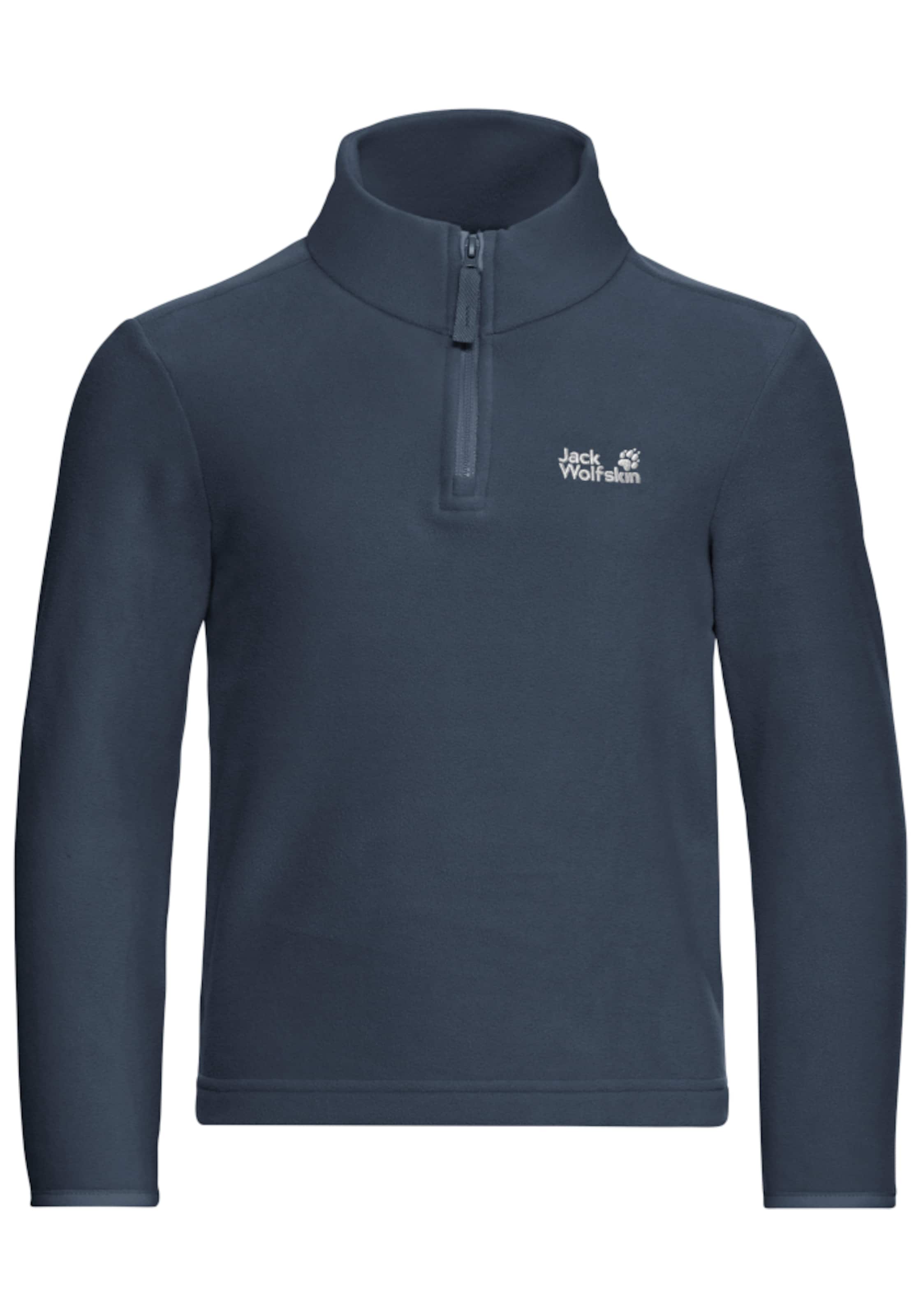 JACK WOLFSKIN Athletic Sweater in Blue: front
