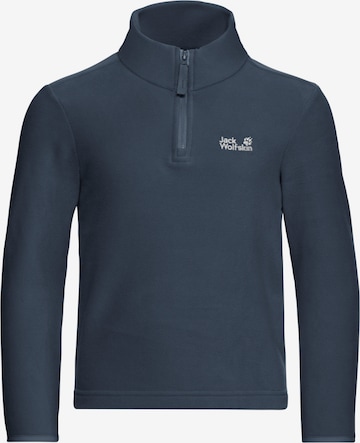 JACK WOLFSKIN Athletic Sweater in Blue: front