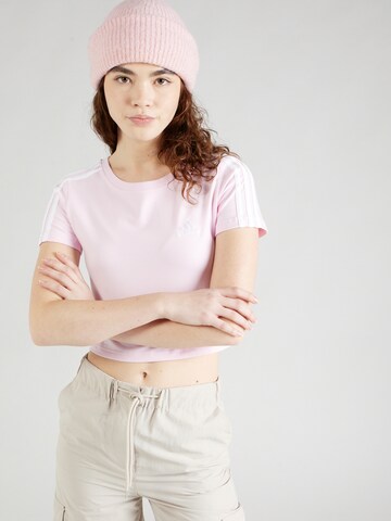 ADIDAS SPORTSWEAR Λειτουργικό μπλουζάκι σε ροζ: μπροστά