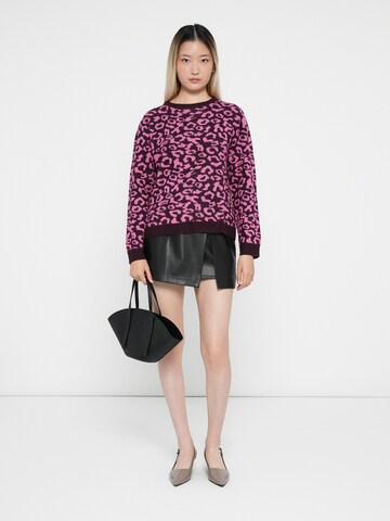 ONLY Pullover 'ONLLEONORA' in Rot