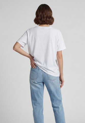 T-shirt usha BLUE LABEL en blanc