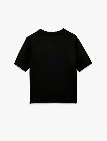 Koton Knit Cardigan in Black